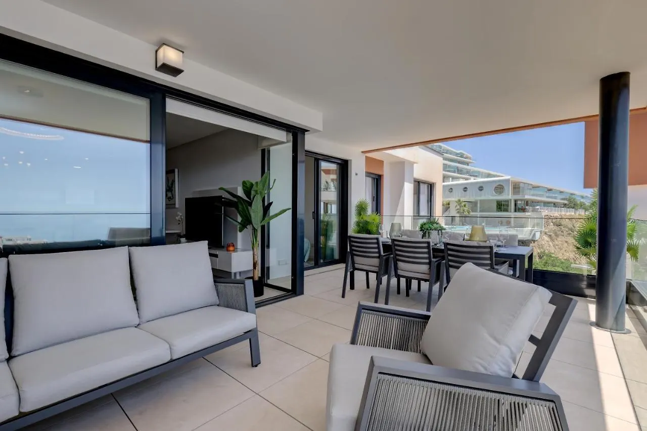 New Spectacular Sea View Apartment At Higueron Next To Carvajal Beach Fuengirola Hiszpania
