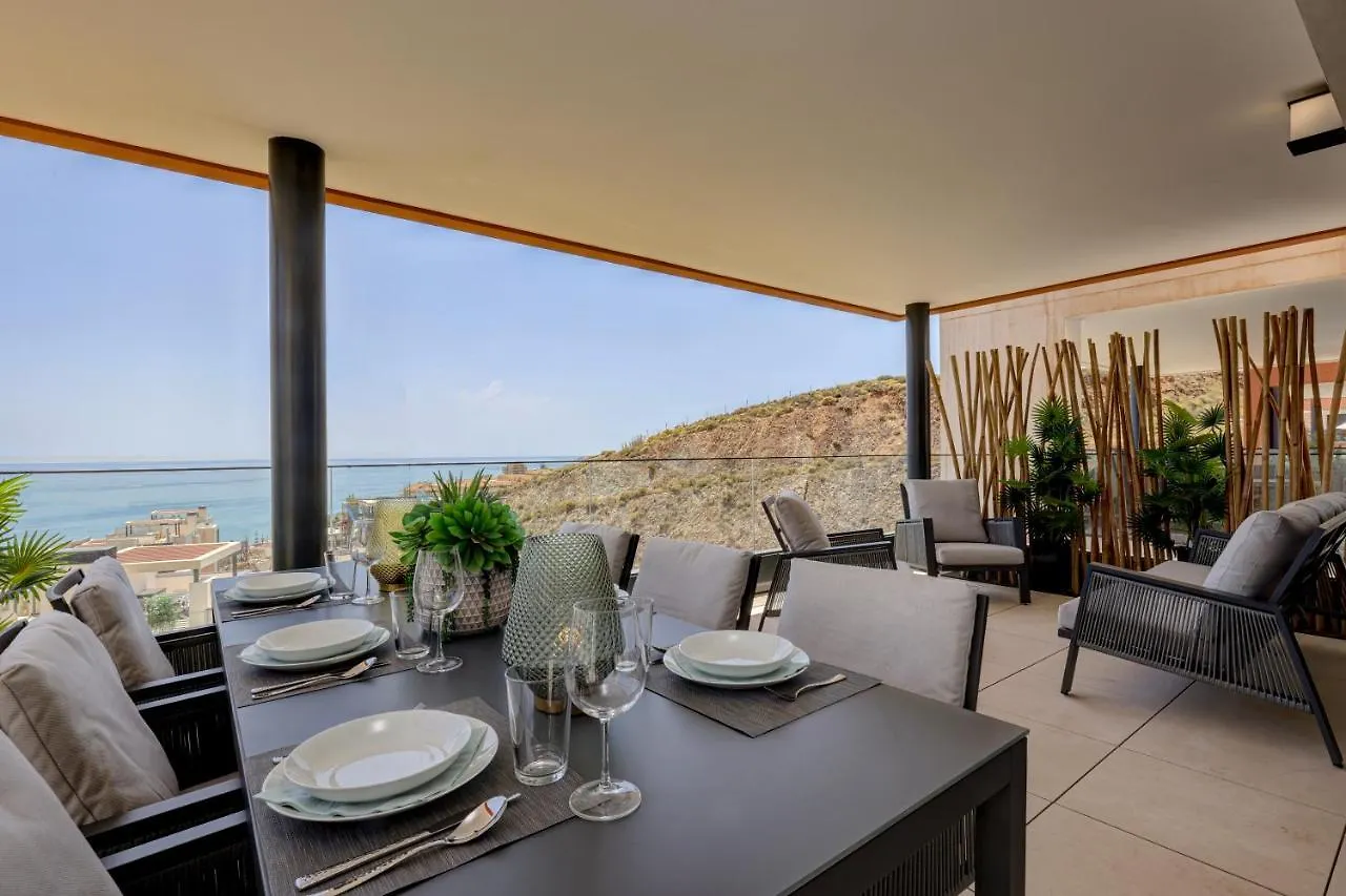 New Spectacular Sea View Apartment At Higueron Next To Carvajal Beach location