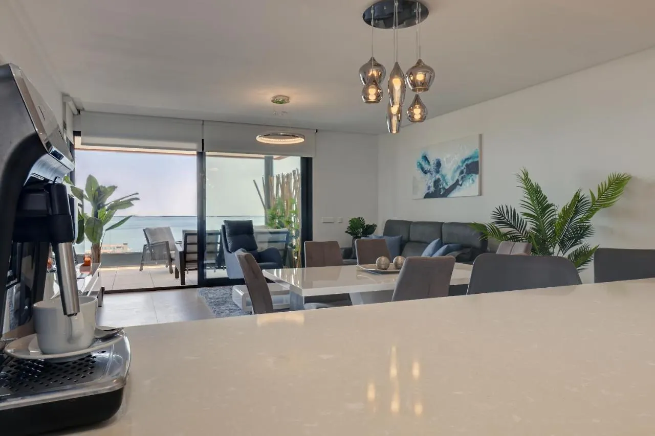 New Spectacular Sea View Apartment At Higueron Next To Carvajal Beach Фуэнхирола